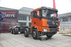 陕汽重卡 德龙X3000黄金版 480马力 8X4 自卸车底盘(SX33165T456)
