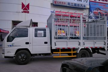 江铃 新凯运 109马力 3.3米双排仓栅式轻卡(JX5044CCYXSG2)