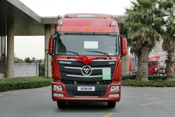 福田 欧曼GTL 6系重卡 超能版 460马力 6X4危险品牵引车(速比:3.7)(BJ4259SNFKB-AB)