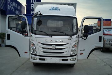 四川现代 瑞越 143马力 3.8米排半厢式轻卡(CNJ5041XXYZDB33M)