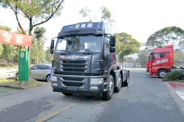 青岛解放 悍V重卡 350马力 6X2牵引车(法士特)(CA4227P1K15T3E4A80)