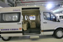 福田商务车 图雅诺S 161马力 封闭厢式货车(商旅版长轴中顶)