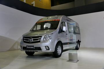 福田商务车 图雅诺S 161马力 封闭厢式货车(商旅版长轴中顶)