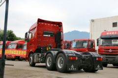 东风柳汽 乘龙H7重卡 450马力 6X4牵引车(红色)(LZ4251M7DA)