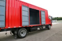 一汽柳特 金陆中卡 160马力 4X2 7.7米厢式载货车(LZ5161XXYPK2E4L5A95)