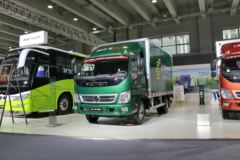 福田 奥铃CTX 156马力 4.165米单排厢式轻卡(邮政车)(BJ1069VCJEA-F1)