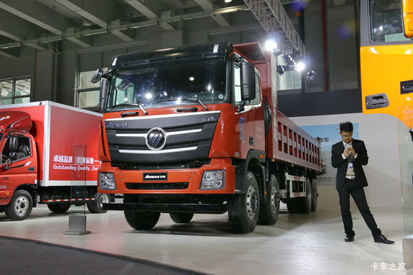 福田 欧曼GTL 9系重卡 400马力 8X4 7.8米自卸车(16挡)(BJ3319DMPKF-AA)