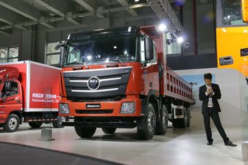 福田 欧曼GTL 6系重卡 310马力 8X4 7米自卸车(BJ3319DNPKC-XA)