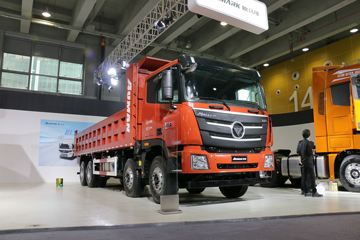 福田 欧曼GTL 9系重卡 西南版 460马力 8X4 8.2米自卸车(BJ3319DMPKF-AB)