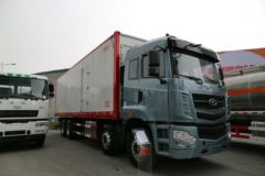 华菱 汉马H6 345马力 8X4 冷藏车(HN5310XLCX34D6M5)