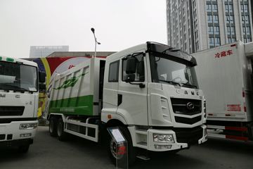 汉马H6&nbsp;垃圾运输车外观图片