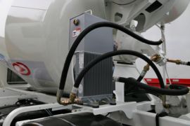 华菱M5&nbsp;混凝土搅拌车上装                                                图片