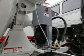 华菱M5&nbsp;混凝土搅拌车上装                                                图片