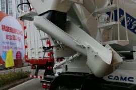 华菱M5&nbsp;混凝土搅拌车上装                                                图片