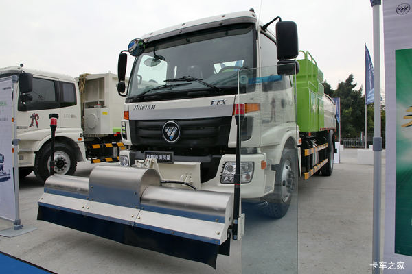 福田 欧曼ETX 210马力 4X2 清洗车(BJ5182GQXE5-H2)