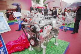 YC6JN系列&nbsp;发动机外观                                                图片