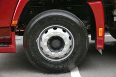 现代商用车 创虎XCIENT重卡 410马力 8X4 9.46米仓栅式载货车(CHM5310CCQKPQ77V)