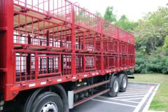 现代商用车 创虎XCIENT重卡 410马力 8X4 9.46米仓栅式载货车(CHM5310CCQKPQ77V)