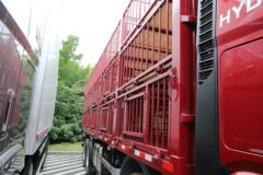 现代商用车 创虎XCIENT重卡 410马力 8X4 9.46米仓栅式载货车(CHM5310CCQKPQ77V)