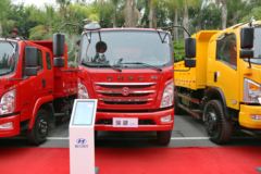四川现代 瑞越轻卡 130马力 3.9米自卸车(CNJ3120ZFP34M)