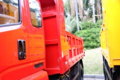 四川现代 瑞越轻卡 130马力 3.9米自卸车(CNJ3120ZFP34M)