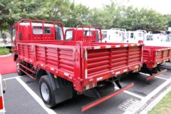 四川现代 瑞越 轻卡129马力 3.83米平板自卸车(云内)