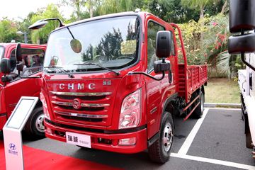 四川现代 瑞越 轻卡129马力 3.83米平板自卸车(云内)