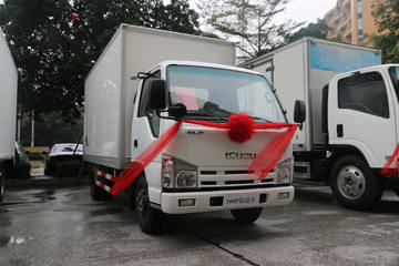 庆铃 五十铃ELF 98马力 4X2 冷藏车(QL10403HARY)