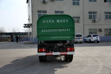 时代底盘&nbsp;垃圾运输车外观图片