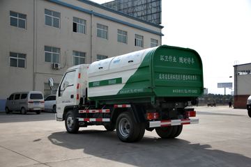 时代底盘&nbsp;垃圾运输车外观图片
