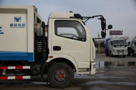 多利卡底盘&nbsp;垃圾运输车外观图片