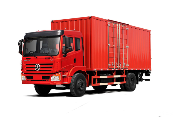 湖北大运 风驰 220马力 4X2 9.7米翼开启厢式载货车(国六)