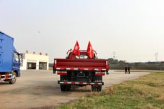 江淮 骏铃V6 160马力 3.8米排半栏板轻卡(HFC1043P91K6C2)