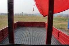 江淮 骏铃V6 160马力 3.8米排半栏板轻卡(HFC1043P91K6C2)