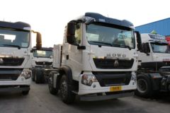中国重汽 HOWO T5G系重卡 290马力 8X4 LNG自卸车底盘(ZZ3317M386GE1L)
