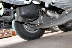 中国重汽 HOWO T5G系重卡 290马力 8X4 LNG自卸车底盘(ZZ3317M386GE1L)