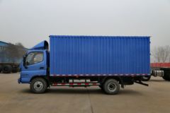 福田 瑞沃 154马力 4.8米排半厢式载货车(BJ5085XXY-2)