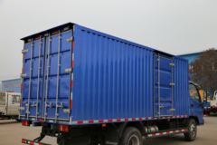 福田 瑞沃 154马力 4.8米排半厢式载货车(BJ5085XXY-2)