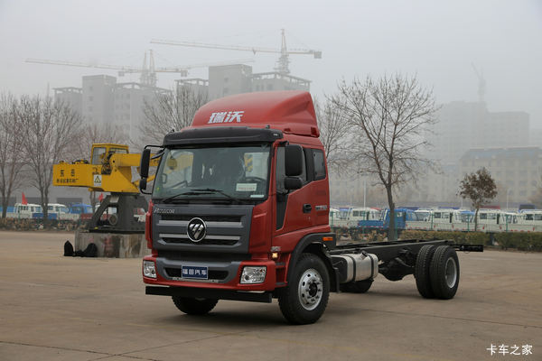 福田 瑞沃中卡 168马力 4X2载货车底盘(BJ1165VKPEK-1)