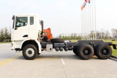 联合卡车 U340 340马力 6X4 5.8米LNG自卸车(蓬翔轮边减速桥)(SQR3252N6T4)