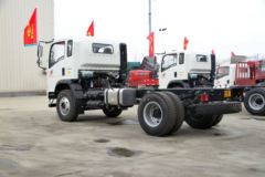 重汽HOWO 悍将 130马力 4X2 3.99方混凝土搅拌车底盘(ZZ1167G381CD1)