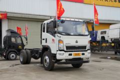 重汽HOWO 悍将 130马力 4X2 3.99方混凝土搅拌车底盘(ZZ1167G381CD1)