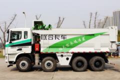 联合卡车U340 340马力 8X4 5.8米自卸车(渣土车)(SQR3311D6T6-7) 联合卡车U340 340马力 8X4 5.8米自卸车(渣土车)(SQR3311D6T6-7)