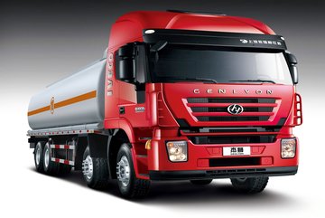 上汽红岩 杰狮C100 310马力 8X4 运油车底盘(CQ5315GJYHMG466)