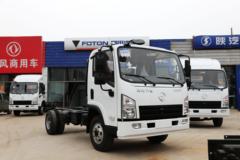 陕汽商用车 轩德X9 轻量化版 113马力 3260轴距单排轻卡底盘(SX1040GP4)