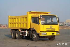 解放 悍威(J5M)重卡 280马力 6X4 5.6米自卸车