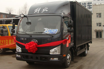 解放 J6F 124马力 4.21米单排厢式轻卡(CA5043XXYP40K2L1E4A84-3)