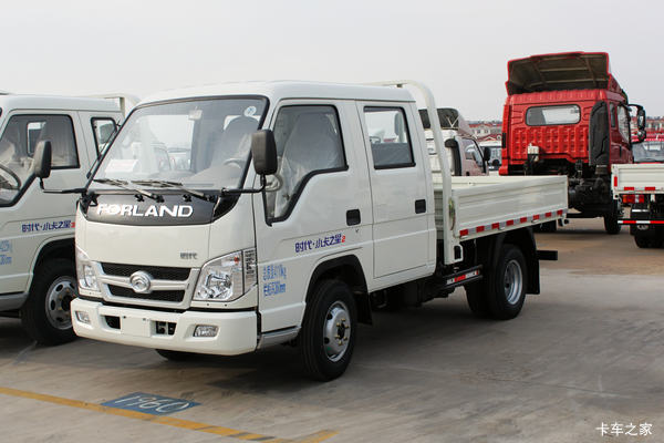 福田时代 小卡之星Q2 1.3L 87马力 汽油/CNG 2.71米双排单排栏板微卡