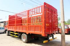 东风 多利卡D9中卡 160马力 4X2 6.8米仓栅式载货车(DFA5161CCYL10D7AC)