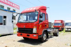 中国重汽HOWO 统帅 148马力 3.85米排半轻卡底盘(ZZ2047CCYF332CE145)